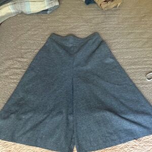 Chic Gray A-Line Women's Skirt